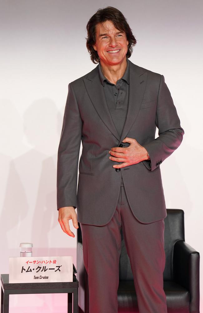 Hollywood star Tom Cruise at a screening of Mission: Impossible: The Final Reckoning in Japan. Picture: Getty Images