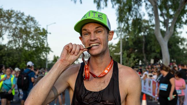 Tim Hewitt blitzed the field to take out his sixth NT City2Surf title. Picture: Pema Tamang Pakhrin.