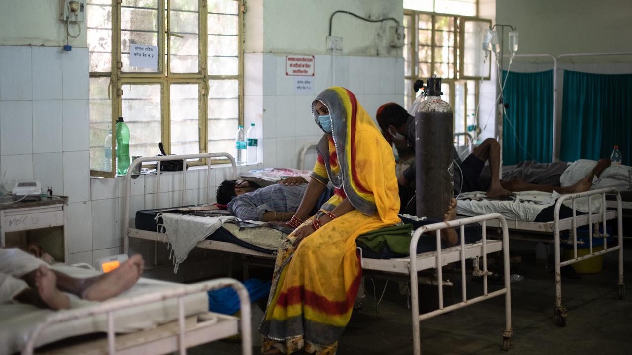 More than 24.3 million COVID-19 cases and 266,207 deaths have been recorded in India. Picture: Rebecca Conway/Getty Images