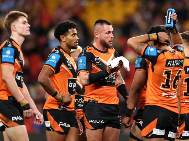 Not even the arrival of Jarome Luai can save the Tigers in 2025 according to bookmakers. Picture: Getty Images