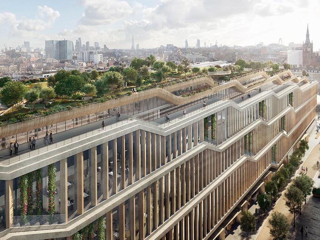 New Google HQ plans in London. Picture: HayesDavidson