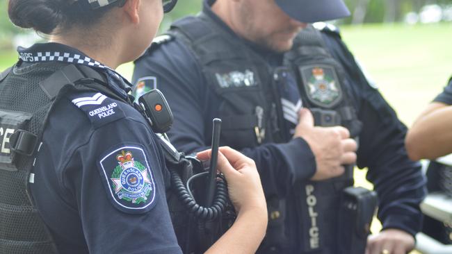 More than 600 new police body worn cameras have rolled out in Townsville. Picture: Natasha Emeck