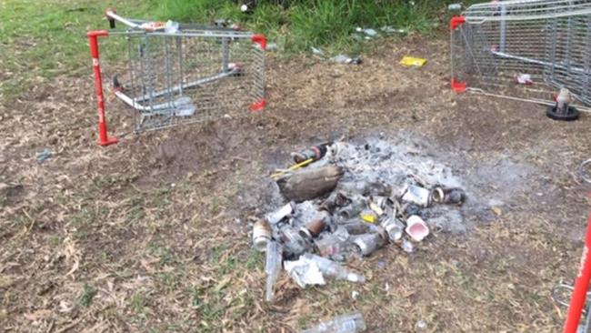 The amount of rubbish repeatedly left at Reedy Creek Park in Yamba has led Clarence Valley Council to take action.