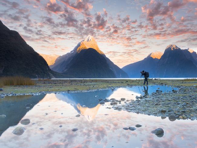 Milford sound New Zealand.Picture; iStockJohn Corbett, Natural NZ cover story, Sunday Escape