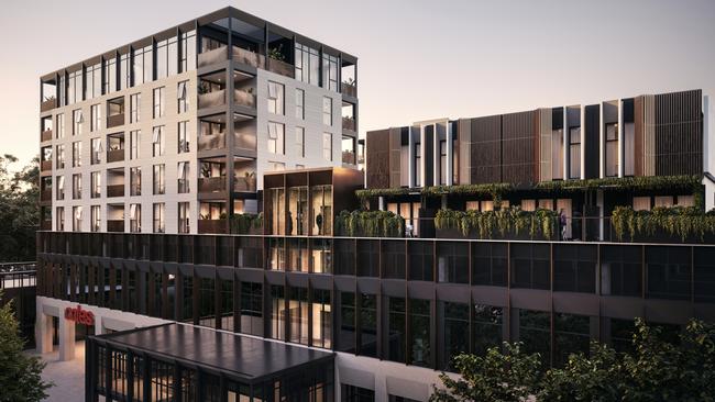 Artist's impression of the $110m COMO development at The Parade, Norwood. Supplied by Australasian Property Developments