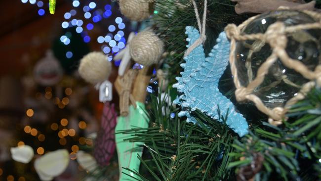 Beachy vibes at That Christmas Shop.