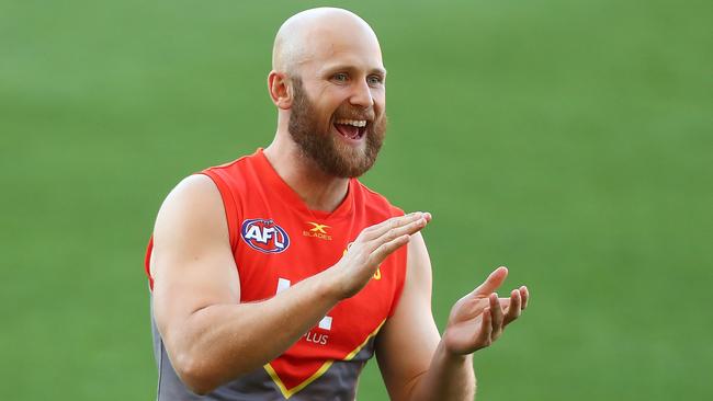 Gary Ablett won his fourth Suns best-and-fairest award. Picture: Getty Images