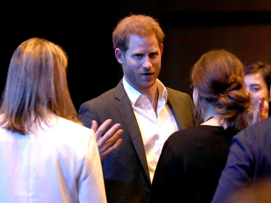Prince Harry was back in Britain on February 26 for the first of a final round of public appearances before he and his wife Meghan step back from their royal duties. Picture: Andrew Milligan