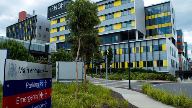 The badly injured woman is still in Royal North Shore Hospital at St Leonards. File picture: AAP/Julian Andrews.