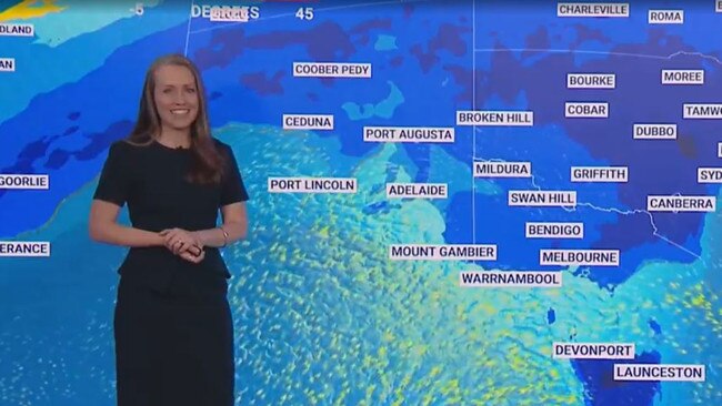 Sky News meteorologist Alison Osborne says NSW is recording its coldest mornings in NSW so far this year. Picture: Sky News Weather