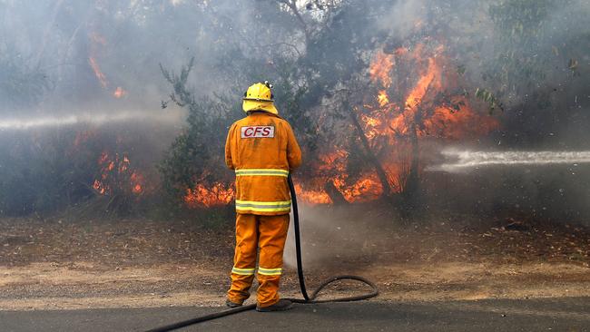 The co-ordinated plan outlines ways people can better cope with bushfires, drought, floods, storms, terror and cyber attacks or health pandemic. Picture: Simon Cross