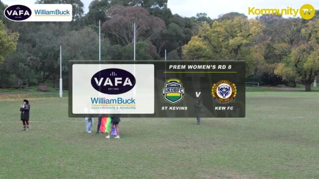 Replay: VAFA Round 8 - St Kevins v Kew FC (Women - Seniors)