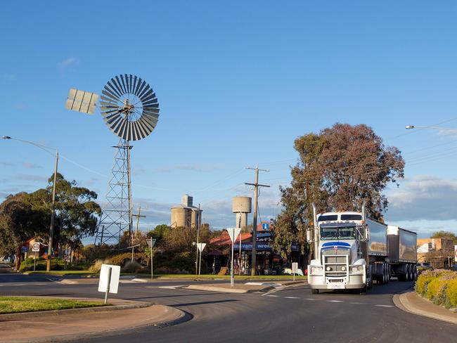 Kaniva, the land of windmills ... and the home of Alastair Clarkson. Picture: Mark Stewart