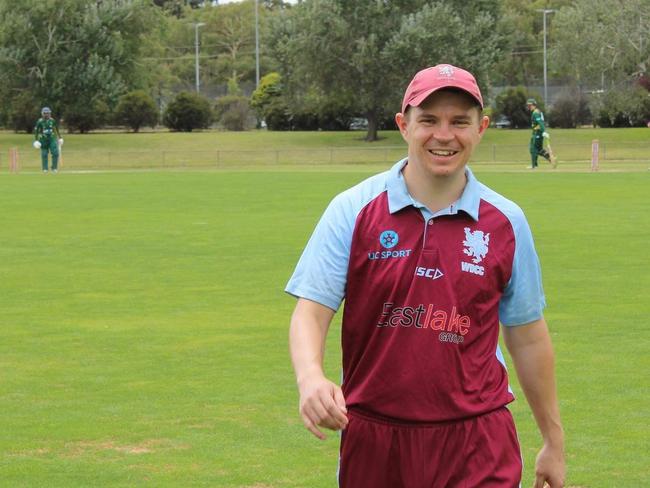 Ben Whyte of Western District Cricket Club. Picture: Supplied