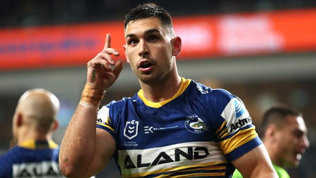 Parramatta's Ryan Matterson has a hand injury. Picture: Phil Hillyard