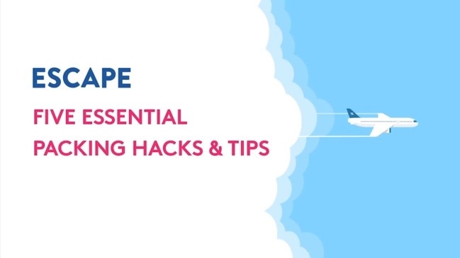 FIVE ESSENTIAL PACKING HACKS & TIPS