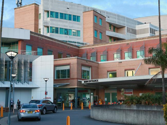 Liverpool Hospital  today.Two staff members at Liverpool Hospital have tested positive for COVID19 . Picture:Justin Lloyd