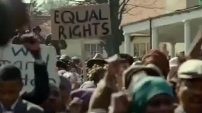 The film examines Nelson Mandela's imprisonment in apartheid-torn South Africa. 