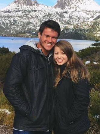 Chandler Powell and Bindi Irwin in Tasmania, "Sometimes I feel like I'm living in a fairytale. Adventures like these are what life is all about." Picture: Instagram