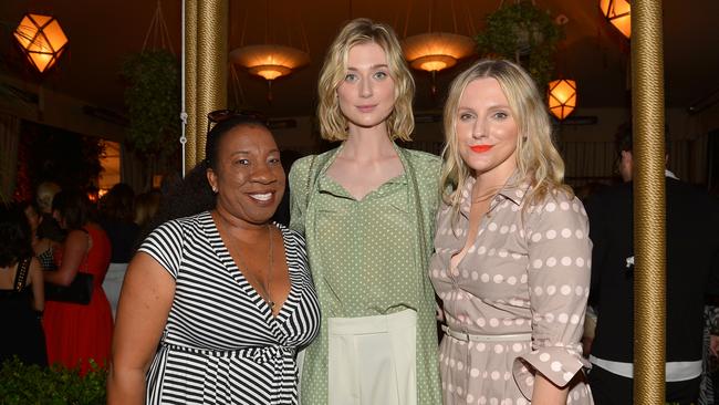 Tarana Burke, Elizabeth Debicki and Laura Brown at the 2019 Max Mara Women in Film Gala