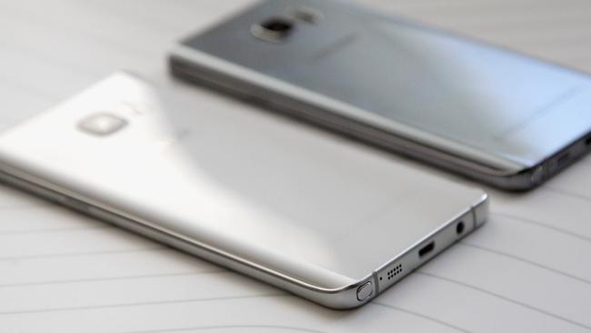 New look, new features ... The redesigned Samsung Galaxy Note 5. Picture: Donald Bowers/Getty Images for Samsung