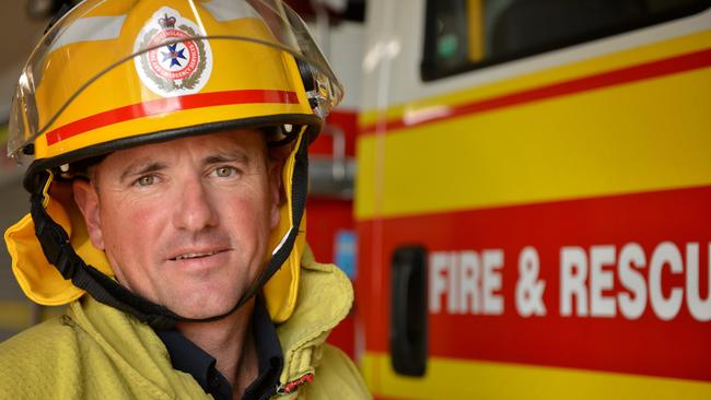 Adrian Bond Station Officer at the Gympie fire station.