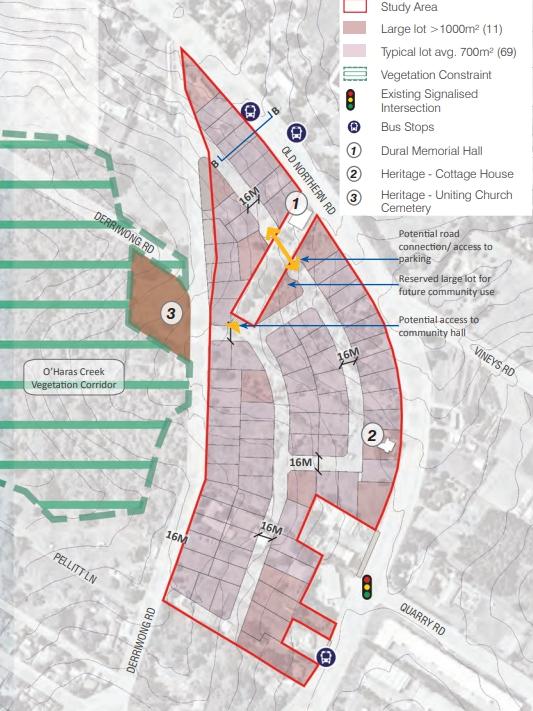 Plans for 181 homes have been approved by the Hills Shire Council for Derriwong and Old Northern roads, Dural.