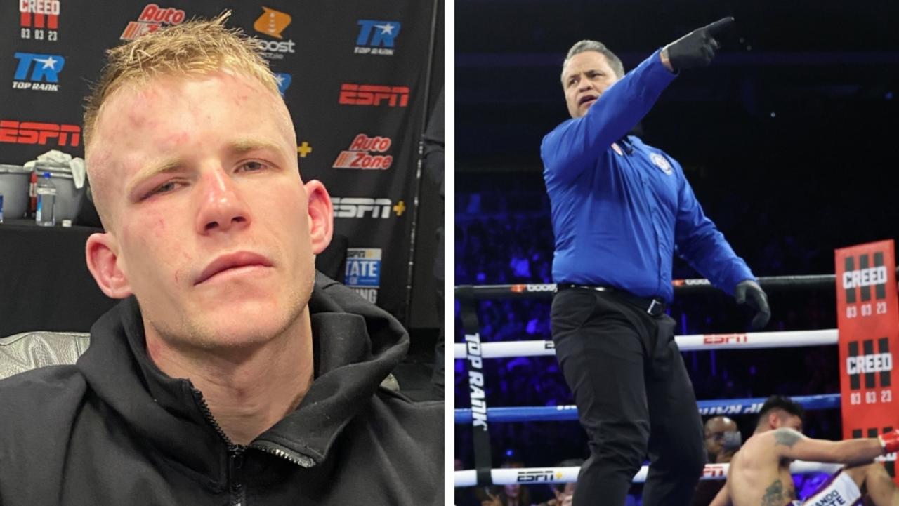 ‘A big piss take’: Aussie Liam Wilson’s fresh ref claim as plans for world title rematch revealed