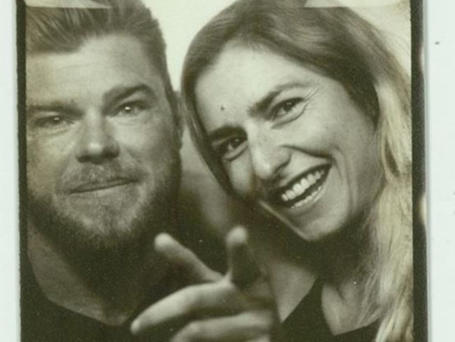 Instagram photo of Sam Loch with fiancee Frances Abbott