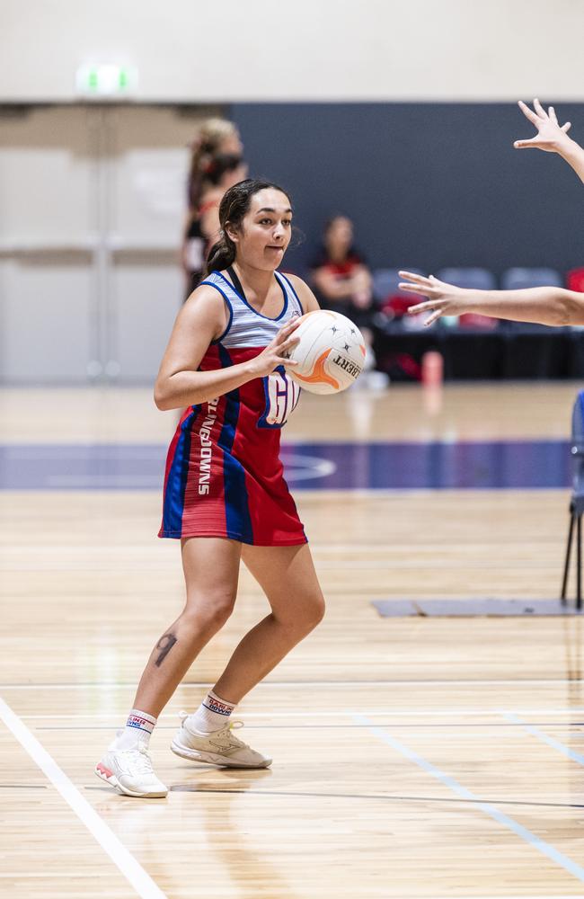 Halle Webster of Darling Downs against Peninsula., 2022. Picture: Kevin Farmer