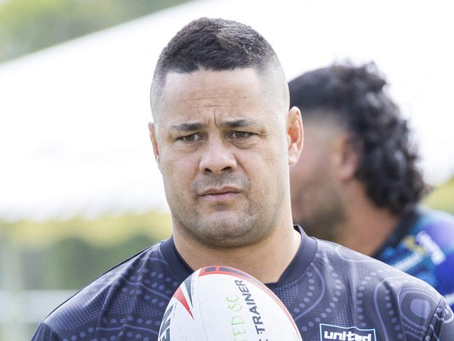 Jarryd Hayne at Nines Premier Rugby League event, Tugun, Saturday, January 25, 2025 - Picture: Richard Walker