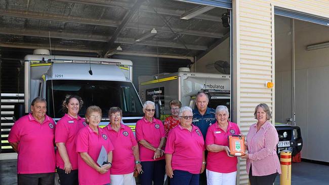 GREAT JOB: The Mitchell Local Ambulance Committee has donated defibrillators to Maranoa council to distribute throughout the region.