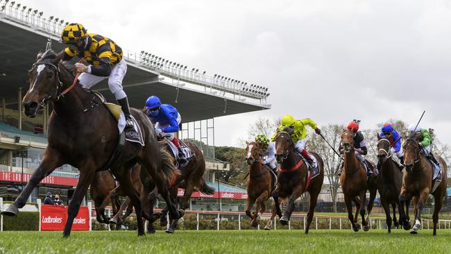 The Moonee Valley Racing Club is pushing to get vaccinated crowds back by October 23. Picture: Getty Images