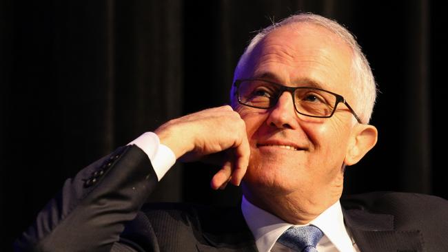 Prime Minister Malcolm Turnbull has widened the gap with Bill Shorten in the better PM stakes. Picture: AAP.