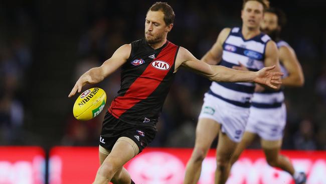 James Kelly enjoyed a brilliant year for Essendon. Picture: Getty Images