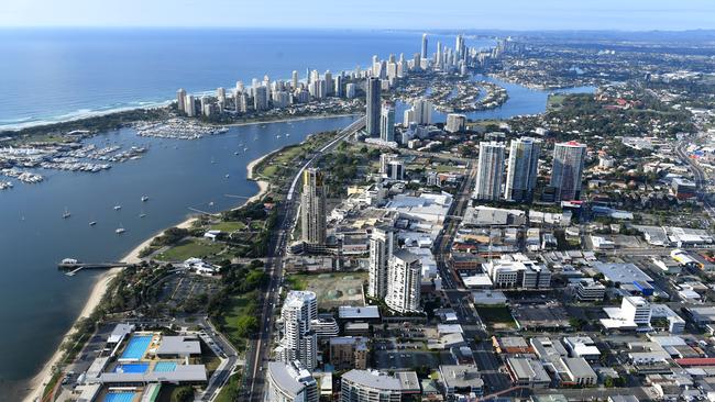 The Gold Coast Aquatic Centre is seen at Southport on the Gold Coast, Wednesday, May 17, 2017. The Aquatics venue will host swimming and diving competition at the 2018 Commonwealth Games which will be held April 4-15 next year.  (AAP Image/Dave Hunt) NO ARCHIVING