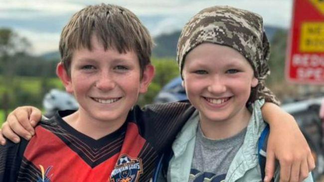 The boys incredible ride began after Connor was inspired by Lorin Nicholson’s book The Amazing Bike Ride. Image: Supplied