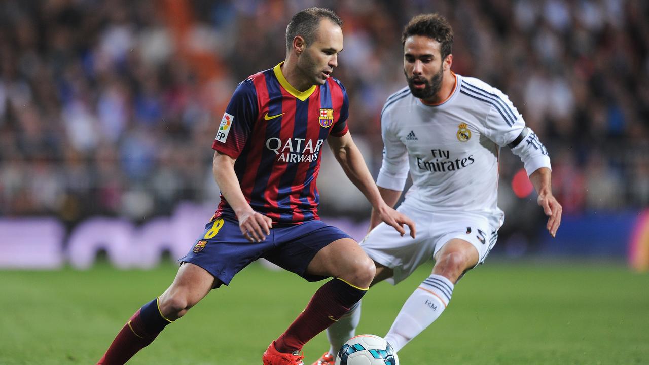 Andres Iniesta has hit out at Jose Mourinho.