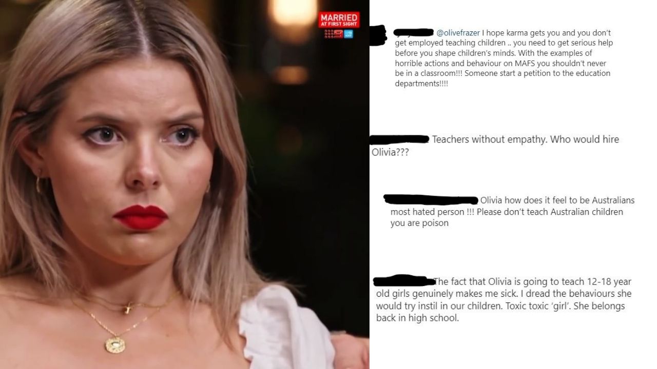 MAFS: fans call for Olivia Frazer to be banned from teaching | Kidspot