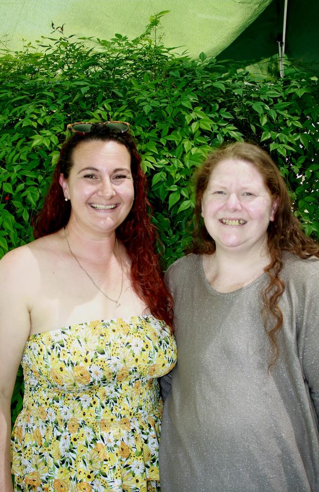 Jessica Walker with her best friend Heather, who passed away of breast cancer.