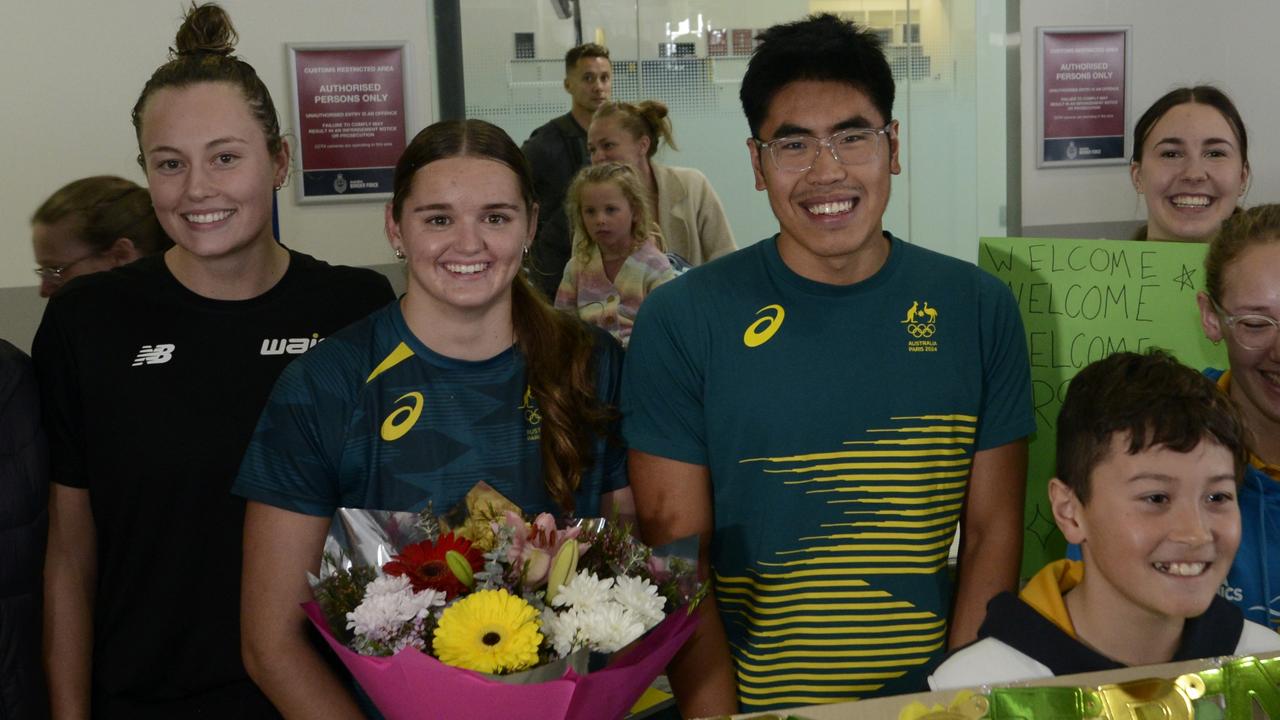 The pair arrived in Perth on Friday morning. Picture: NewsWire / Sharon Smith