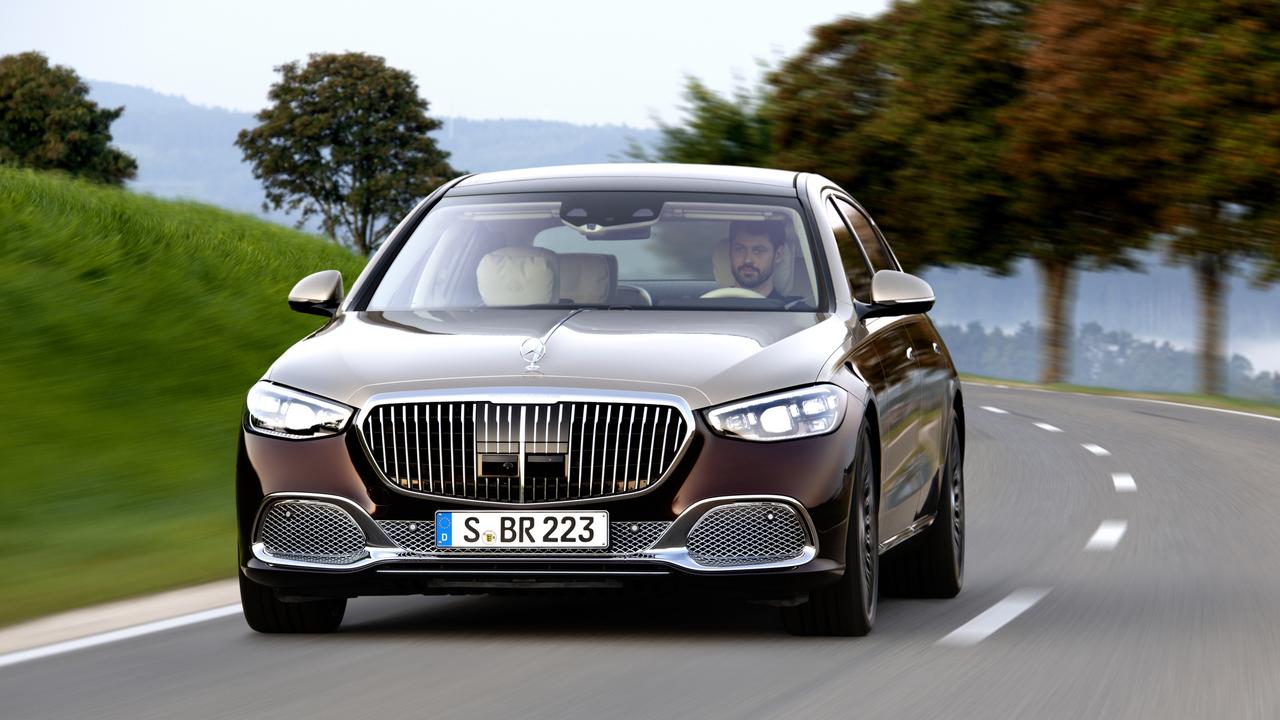 Ride in style with silver goblets for Mercedes Maybach S-class