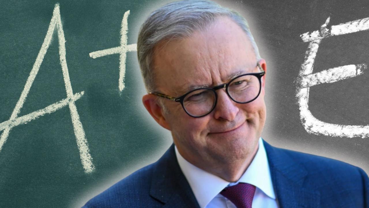 Two Ds, three Cs … and one A: Albo’s performance report card