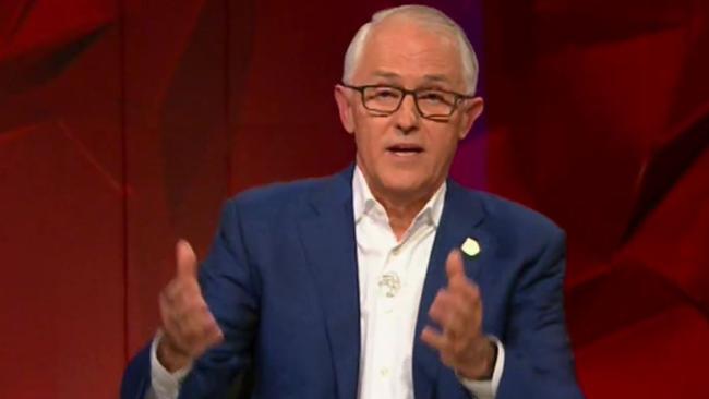 Malcolm Turnbull on QandA.ABC