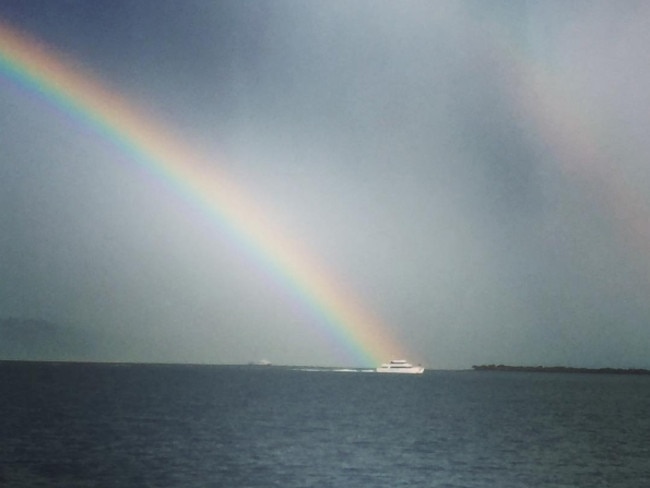 Reader's photos of the weekend storms in Brisbane, posted onto the #snapbrisbane Instagram page.