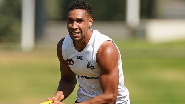 Young acquisition Aiden Bonar is all the rage at North. Picture: AAP