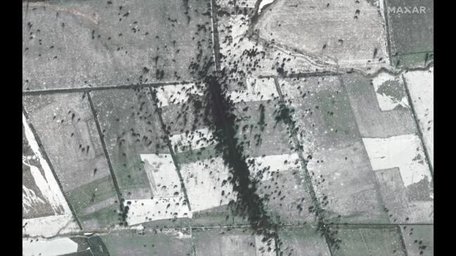 Satellite Imagery Shows Damage and Abandoned Vehicles near Embattled Ukrainian Town of Vuhledar