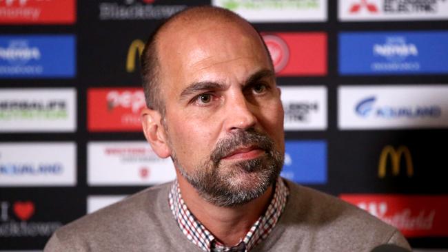 Western Sydney Wanderers coach Markus Babbel says his side can’t afford to be ‘learning’ against Melbourne City in their FFA Cup quarterfinal. Picture: Damian Shaw