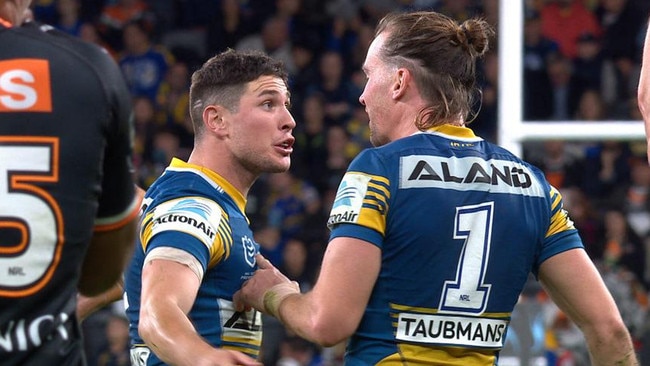 Tempers are getting frayed at the Eels.