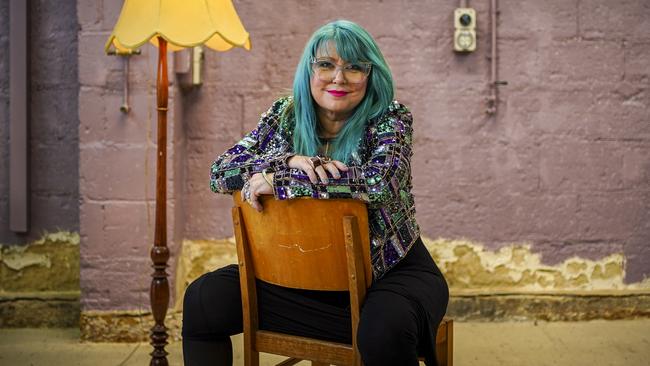 Adelaide Fringe director Heather Croall at the Rumpus Theatre venue. Picture: Mike Burton